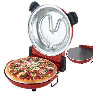 <span class=keywords><strong>Four</strong></span> à <span class=keywords><strong>pizza</strong></span> électrique professionnel 12 pouces / 30 cm 450 degrés Haute chaleur <span class=keywords><strong>Pierre</strong></span> réfractaire Cuisiner des pizzas en quelques minutes Fabricant de pizzas - Product Image 2