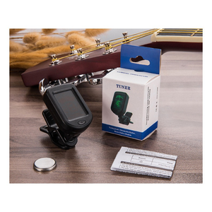 Jello GT-1 LGL-01 accordeur de guitare électrique pédale à clipser automatique nouvel écran LCD pièces d'instruments à cordes guitare basse - Product Image 2