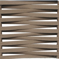 Corde tressée plate de remplacement pour chaise de patio extérieure et canapé de jardin – Fourniture directe usine