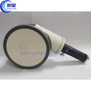 China 5 "6" Doppel räder Central Control <span class=keywords><strong>Caster</strong></span> Stem Medizinische Zentral verriegelung Rollen rad Krankenhaus Lenkrad für Krankenhaus bett - Product Image 2