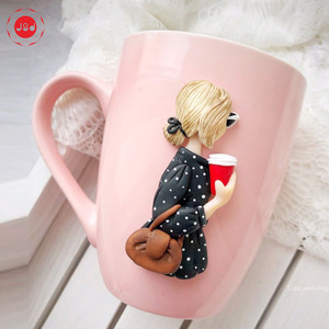 Taza <span class=keywords><strong>de</strong></span> Cerámica <span class=keywords><strong>de</strong></span> Arcilla Polimérica con <span class=keywords><strong>Diseño</strong></span> Moderno en 3D, Regalo para el Día <span class=keywords><strong>de</strong></span> <span class=keywords><strong>la</strong></span> <span class=keywords><strong>Madre</strong></span> - Product Image 4