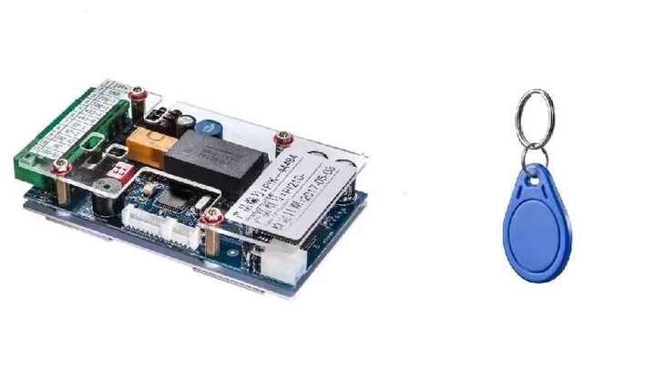 Fingerprint Recognition Elevator Access Control System Plate Board Mounted Terminal for Lift Control in Villas