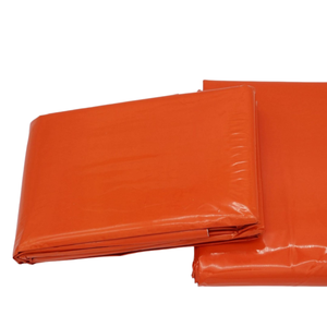 Couverture de survie d'urgence orange légère, réfléchissante, imperméable et portable pour l'extérieur, idéale par temps froid - Product Image 5