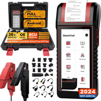 Outil de diagnostic bidirectionnel SmartSafe ST06 Max compatible 12-24V, programmateur TPMS et codage ECU pour modèle ACE, USB, 2 ans de garantie