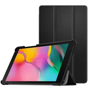 case samsung galaxy tab 8 s pen Suppliers-MoKo PU Lederen Smart Cover Case Voor Samsung Galaxy Tab EEN 8.0 T295 Tablet Case 2019 Zonder S Pen Model