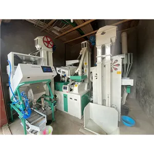 Промышленная производственная линия для рисовой мельницы полный набор комбинированных рисовых мельниц компактная машина для рисовой мельницы