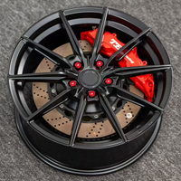 YL 15 16 17 18 19 Inch Velg Mobil Aluminium Alloy 4*100 4*114.3 5*100 5*112 5*120 5*108 Velg Mobil Penumpang CF3