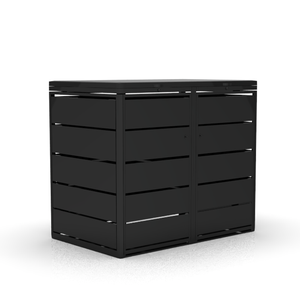 Hot Selling High-End 240L Large Outdoor Dust <strong>Bin</strong> <strong>with</strong> Lids Smokeless Coal Gray Galvanized Sheet <strong>Garbage</strong> <strong>Bin</strong> - Product Image 5