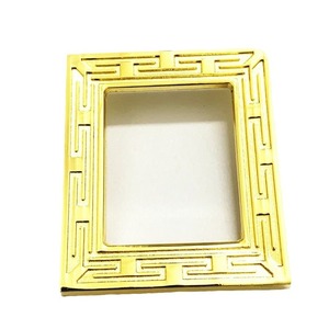 Plaque dorée sur mesure 50x40x3.0mm, étiquette électro-plaquée pour meubles et appareils électroménagers - Product Image 5