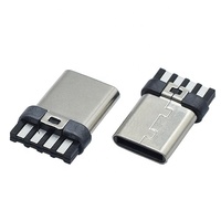USB Type-C 커넥터 암단자 6핀 16핀 24핀 충전용 커넥터