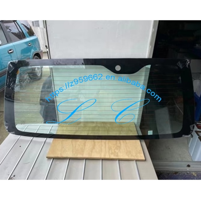 2005-2018 Hiace Van KDH200 Rear Windscreen Windshield Glass Super GL Quantum Wide Body Rear Window Glass 68105-26150