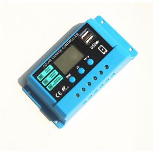 Masuyoshi Mitsu Solar <b>Charge</b> Controller 10A 20A 30A 40A 50A 60A LCD Display 12V 24V <b>Adaptive</b> PWM - Product Image 1