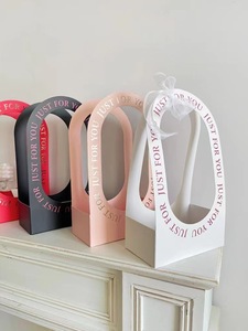 SHJY Porta Bouquet Rettangolare in Carta e Cesti per Fiori - Decorazioni Portatili per Feste di Halloween, Diwali e Capodanno - Product Image 6