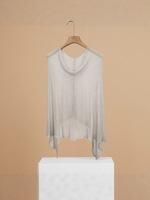 Pull en acrylique pour femme, style décontracté, coupe ample, col rond, manches régulières, anti-boulochage et respirant, idéal pour l'hiver