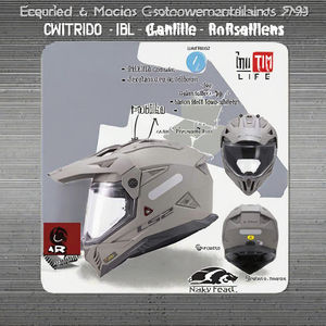 <span class=keywords><strong>Casco</strong></span> de Moto Integral <span class=keywords><strong>LS2</strong></span> MX702 con Doble Lente Antivaho para Hombre y Mujer, Todas las Estaciones, Nuevo, Material ABS - Product Image 3