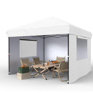 Nhỏ xe gazebo bật lên <span class=keywords><strong>10x10</strong></span> không thấm nước thân cây Lều gian hàng tùy chỉnh tán cho doanh số bán hàng - Product Image 5