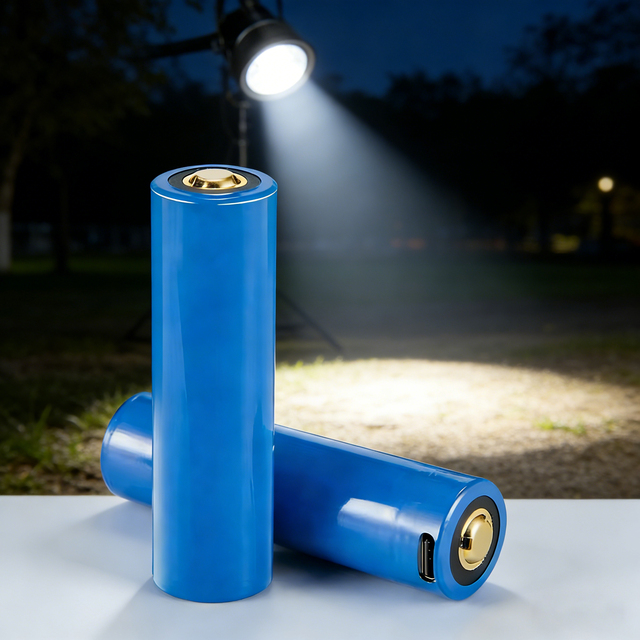 Custom 3.6V 2600mAh 18650 Battery with Type-C Port Wide Temp (-20℃~60℃) for Tactical Flashlights Spotlights & Sprayers