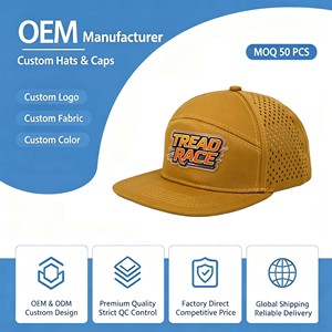 หมวกแก๊ปแบบไม่มีโครง 5 แผง ผ้าฝ้าย ปักโลโก้ได้ สำหรับทุกเพศ - Product Image 1