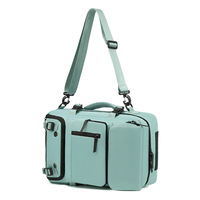 Logo Kustom Tas Ransel Laptop Bisnis Anti Maling Bahan Nylon Unisex Kapasitas Besar Untuk Pria Dengan Usb
