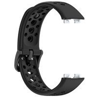 Bracelets de rechange en silicone respirants pour montres connectées Huawei Band 10/9/8, avec boucle, vente en gros pour usines