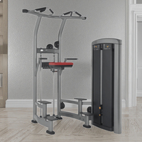 Machine professionnelle de musculation à charge guidée pour tractions et dips, idéale pour les exercices des bras – Prix de gros