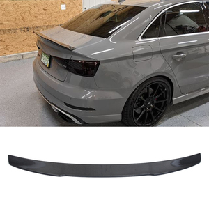 Aileron arrière style V en fibre de carbone véritable pour A3 S3 RS3 8V 2013-2020 - Product Image 1