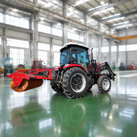 Tracteur agricole 1204 à 4 roues motrices, moteur diesel 4105, 120 CV, 4x4