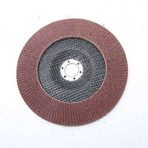 <span class=keywords><strong>Disque</strong></span> <span class=keywords><strong>à</strong></span> lamelles abrasif en céramique personnalisable de 4 pouces, grain 60, pour le meulage et le polissage de l'acier inoxydable, moyen - Product Image 2
