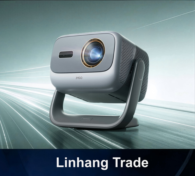 RC 2026 JMGO N5S Pro Max 4K Projector 4000CVIA WiFi 6 Optical Zoom Tri-Color Laser Portable Built-In Speakers