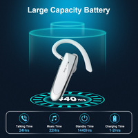 Écouteurs sans fil stéréo mono LC-B41 New Bee en gros, prix abordable, oreillette intelligente 5.0 pour téléphones portables