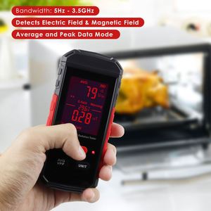 เครื่องวัดสนามแม่เหล็กไฟฟ้าแบบดิจิตอลมือถือสำหรับมืออาชีพ  ช่วงความถี่ 5Hz~3.5GHz แบบชาร์จไฟได้ - Product Image 6