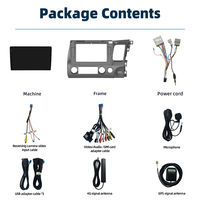 Autoradio Android 2K 7870 Carplay GPS Lecteur audio vidéo Écran stéréo Système multimédia pour Honda Civic 8 FK FN FD 2005 - 2012
