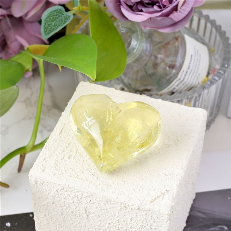 หัวใจซิทรินสีเหลือง