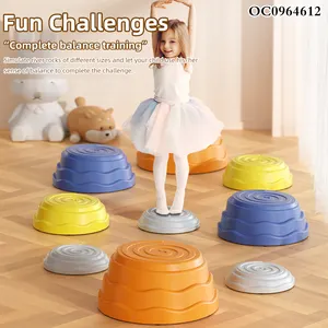 Custom Novelty Toys Kids Plastic Garden Kids Stepping Stones Mold For Kids Balance