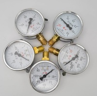 Baromètre numérique Y-100, manomètre, jauge de vide, enregistreur de données de pression - Plage de -0,1 bar à 40 bar - Garantie 1 an - Gaz/Liquide - Acier au carbone
