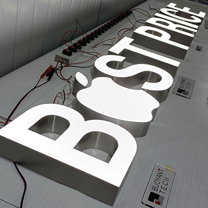 Letreros para Barbería, Letras de Canal Luminosas de Acrílico LED, Letrero Exterior, Letrero de Metal 3D con Iluminación Frontal, Letrero Personalizado para Negocios - Product Image 2