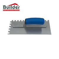 Outils de construction pour la pose de carrelage : Truelle à dents carrées
