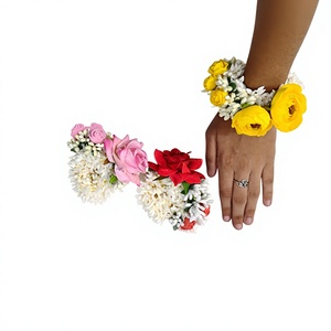 Fleur artificielle de jasmin légère, bijoux de mariée pour cheveux et mains, accessoire pour mariage, fête, festival - Product Image 1