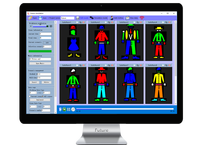 Tron Dance Software para ropa LED Control programable Traje de fibra óptica y accesorios para ropa de rendimiento de salón