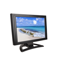 Moniteur CCTV LED OEM 19 pouces avec entrée AV VGA BNC USB HD, vente en gros Chine
