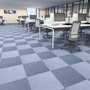 Dalles de moquette en PP commerciales, antidérapantes, écologiques, résistantes au feu, pour usage domestique et professionnel, dernier design - Product Image 6