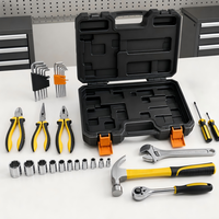 Caja de Herramientas Portátil, Estuche de Almacenamiento Manual para Herramientas, Compatible con ODM/OEM, Caja de Herramientas Resistente para Reparaciones