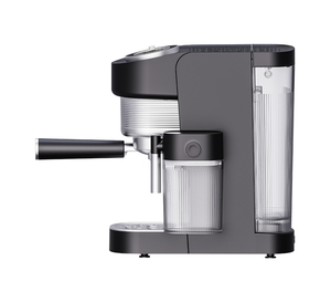 Cafetera Semiautomática de 20 Bares y 1500W con Pantalla Táctil para Preparar Café en Polvo, Espuma de Leche, Cappuccino Negro para el Hogar y Hoteles - Product Image 2