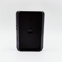 Sonnette sans fil LUCKARM en ABS, alimentation par batterie DC, installation facile, bouton décoratif