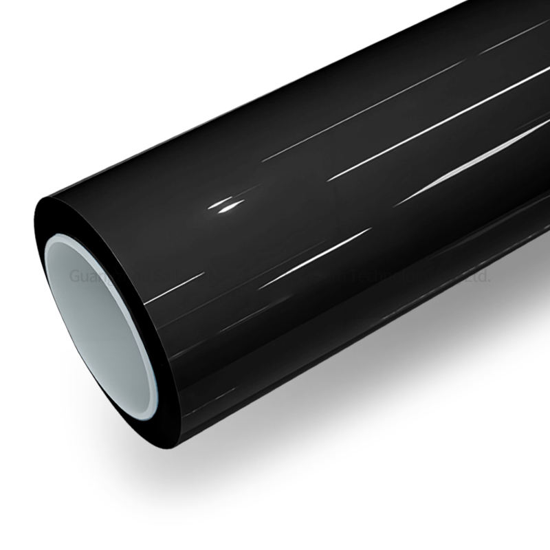 พีวีซีสีดำทนทานต่อรอยขีดข่วนผิวเปียโน