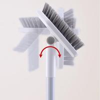 Carrelage baignoire brosse brosse de nettoyage douche avec longue poignée vadrouille outils pour salle de bain nettoyage baignoire carrelage sol mur toilette