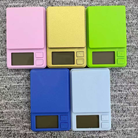 Balance de poche numérique mini en plastique Changxie, très vendue, haute précision, avec écran rétroéclairé vert, capacité 1 kg, pour bijoux et piles