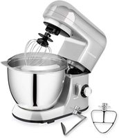 Cheftronic 1200W 5L mélangeur sur pied, mélangeur alimentaire, machine à fouetter la pâte, robot mélangeur multifonction