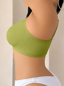 Sujetador sin aros suave para mujer, sujetador sexy con relleno, bralette sin costuras, ropa interior cómoda para mujer, lencería femenina. - Product Image 6