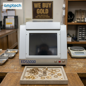 เครื่องทดสอบทองคำขั้นสูงแบบพกพา XRF SDD สำหรับร้านจำนำ ตรวจจับโลหะมีค่า โรเดียม พาลลาเดียม ด้วยเทคโนโลยี XRF - Product Image 4
